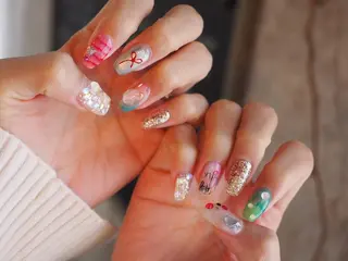 ネイル glaNje 福光のネイルデザイン