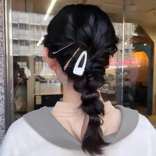 セミロング ヘアアレンジ IMARI /のヘアスタイル