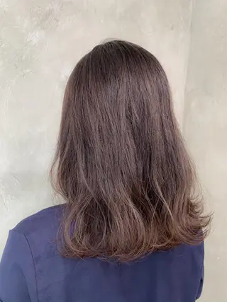 セミロング カラー 🌈髪質改善💕 縮毛矯正✨青木まで✨のヘアスタイル