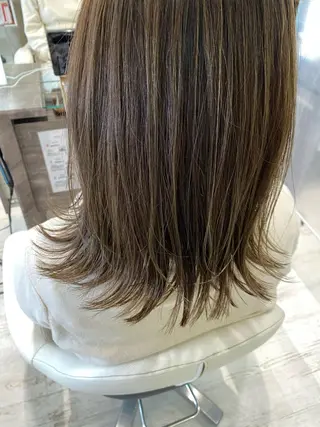 ミディアム カラー ショート/ボブ🌿 大野ちかのヘアスタイル