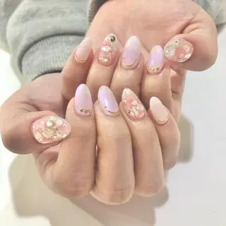 ネイル 長さだし専門店 M2　rikaのネイルデザイン