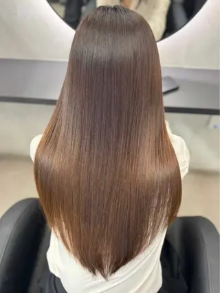 ロング ハイトーン/レイヤー カット岩田健斗/新宿のヘアスタイル