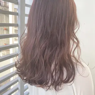 セミロング カラー 韓国レイヤーカット/ 顔周りカットtamaのヘアスタイル