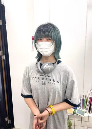 ショート カラー 関 京磨のヘアスタイル