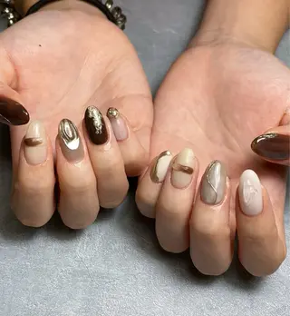 ネイル Lilas【リラス】所属・Lilas hinaのネイルデザイン