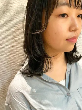 ミディアム ota miyuuのヘアスタイル