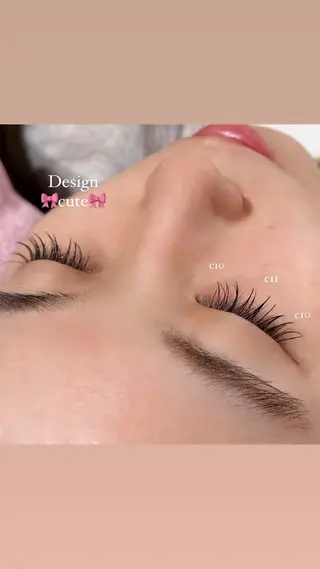 マツエク・マツパ モテhair♡.* ﾏﾂｴｸ/さくら🍨のマツエク・マツパデザイン