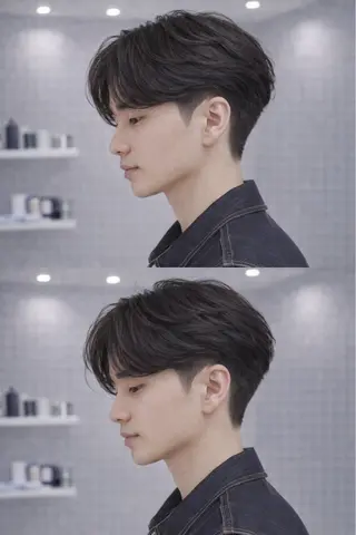 メンズ FILMS本町所属・メンズ縮毛矯正指名 No.1KAI🥰のヘアスタイル