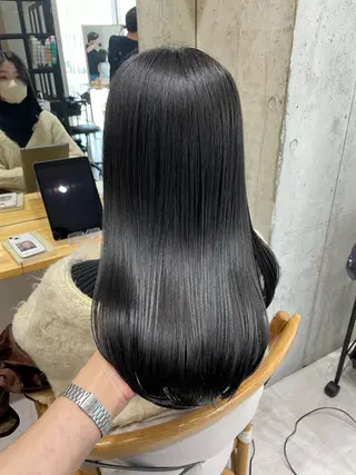 ロング カラー 似合わせ/小顔/ 韓国✨KAITOのヘアスタイル