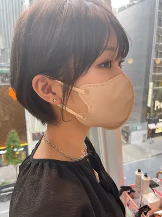 ショート 顔周り特化/韓国ヘア /レイヤー/吉野幸大のヘアスタイル