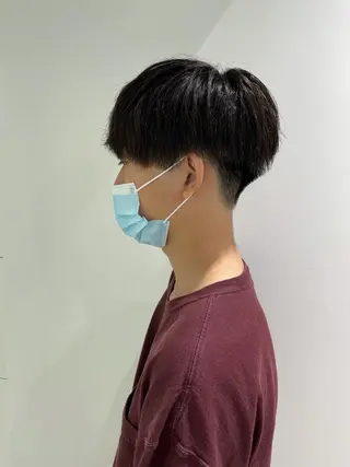 ショート カラー パーマ ヘアアレンジ メンズ キッズ ネイル マツエク・マツパ スパイキー/フェザー /波巻き/かいとのヘアスタイル