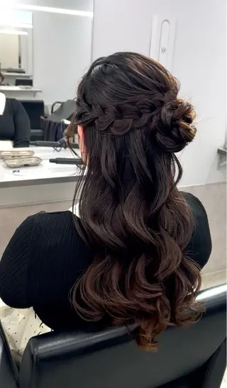 ヘアアレンジ GiseL ハイトー ンSa_ya🎀のヘアスタイル