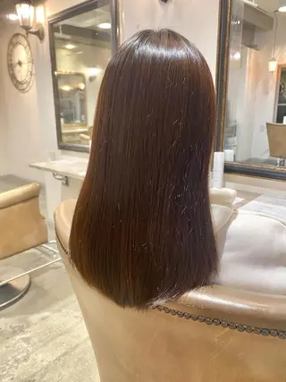 セミロング 美髪・髪質改善 有田怜平のヘアスタイル