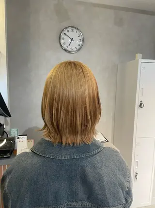 ミディアム イヌマル アユ / Fier umedaのヘアスタイル