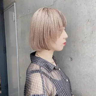ミディアム カラー ヘアアレンジ Mirai 🧸のヘアスタイル