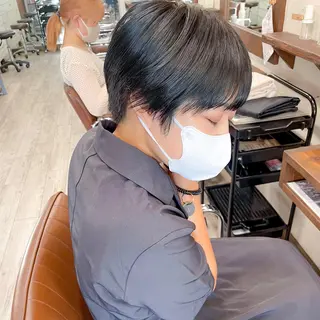 ショート カラー 高橋 みく/ minim 暖色のヘアスタイル