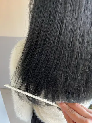 ロング 神谷 夏帆のヘアスタイル