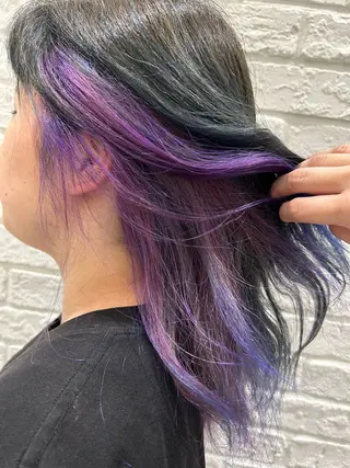 カラー 🐟細屋 彩優音🐟のヘアスタイル