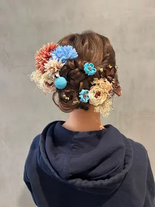 ロング ヘアアレンジ タナカ カナ🫧のヘアスタイル