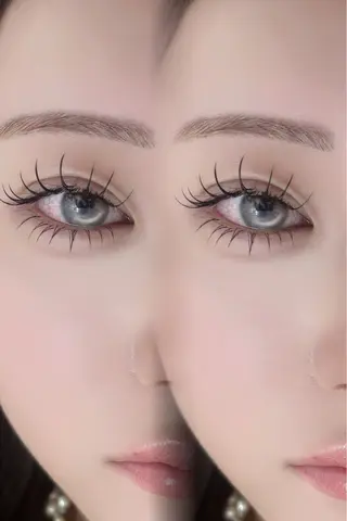 マツエク・マツパ LAUREL川崎店 ERIKO🐰束感♡のマツエク・マツパデザイン