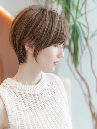 ショート 渋谷ボブ/レイヤー ボブ田中航平のヘアスタイル