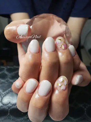 ネイル ショート AviviyaNail所属・kubo ayaのネイルデザイン