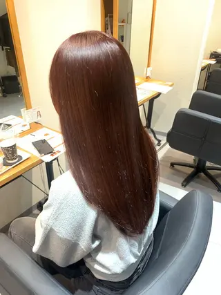 ロング カラー Dears 香芝店所属・関 優希のヘアスタイル