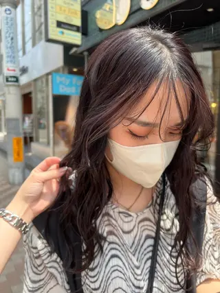 セミロング hair＆make LAMP所属・LAMP mashiroのヘアスタイル