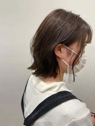 ミディアム たかはし あかりのヘアスタイル