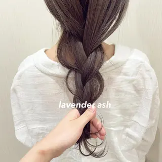 ロング v-lab studio所属・韓国レイヤーカット/ 艶カラー/ noaのヘアスタイル