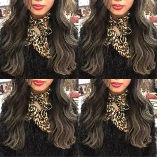 セミロング カラー パーマ ヘアアレンジ メンズ キッズ ネイル マツエク・マツパ 髪質改善🇰🇷 レイヤーカット/梅田のヘアスタイル