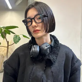 ショート ハイトーン×似合わせ 🌱中川慎之介のヘアスタイル