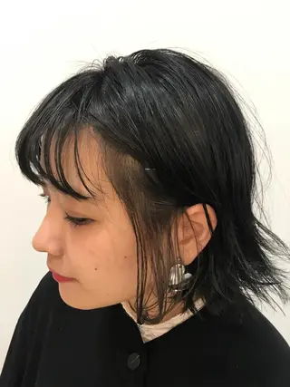 ショート カラー ヘアアレンジ _WHITE所属・石川直樹 似合わせカット✨のヘアスタイル