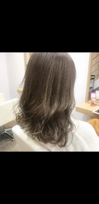 セミロング カラー あかね☆ヘアアレンジ /ボブ/縮毛矯正のヘアスタイル