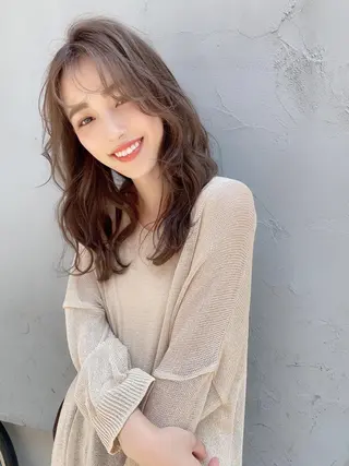 ロング 岡 大斗のヘアスタイル