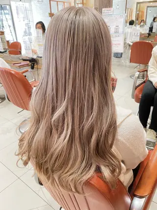 ロング カラー 増子 幹樹のヘアスタイル