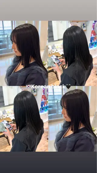 ロング カラー 💎寒色特化💎 透明感カラーみきのヘアスタイル