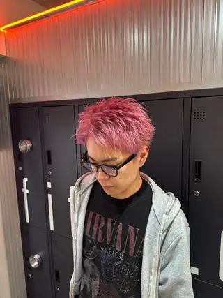 ショート カラー パーマ メンズ 🔥メンズパーマ特化 🔥店長中村雄樹のヘアスタイル