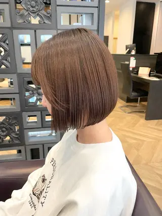 ミディアム カラー ブリーチカラー‎🤍 ききのヘアスタイル