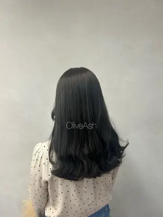 ロング カラー 暖色･似合わせカラー (廣石沙英🎀)のヘアスタイル