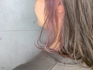 セミロング カラー 高橋友里亜 /フリーランスのヘアスタイル