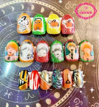 ネイル CROWN プライベートサロンのネイルデザイン