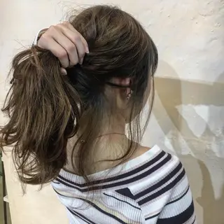 ロング 角床直哉 カラーカットNO 1のヘアスタイル