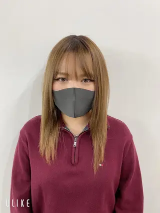 ロング カラー ヘアアレンジ LuciA/エクステ カラーのヘアスタイル