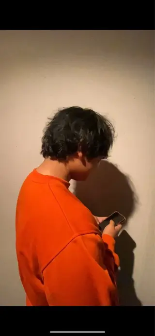 ショート カラー メンズ LE-PLA Citta 大雅のヘアスタイル