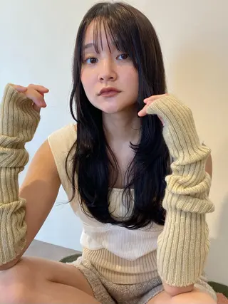 ロング カラー roka所属・当日予約大歓迎💗 依田瑞希のヘアスタイル