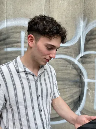 ショート パーマ Authen所属・西野 朝陽のヘアスタイル