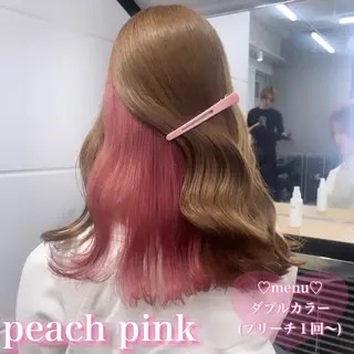 セミロング 盛れる暖色🎀ガーリ ーヘア🎀きっかのヘアスタイル