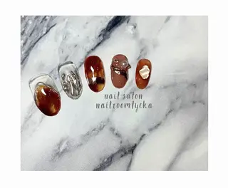 ネイル ﾈｲﾙﾙｰﾑﾘｯｶ 𝐦𝐚𝐲𝐮のネイルデザイン