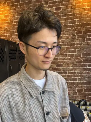 ショート カラー パーマ ヘアアレンジ メンズ キッズ ネイル マツエク・マツパ アイブロウ times salon名駅所属・久木原 ゆりのヘアスタイル